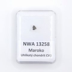 Uhlíkatý chondrit - NWA 13258 - 0,034 gramů