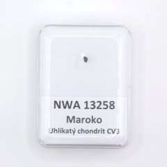 Uhlíkatý chondrit - NWA 13258 - 0,013 gramů