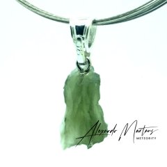 Moldavite sterling silver pendant 1.44 grams, SPERK4419