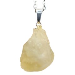 Libyan Desert Glass Pendant – 5.41 g of Cosmic History Within Reach-KOPIE