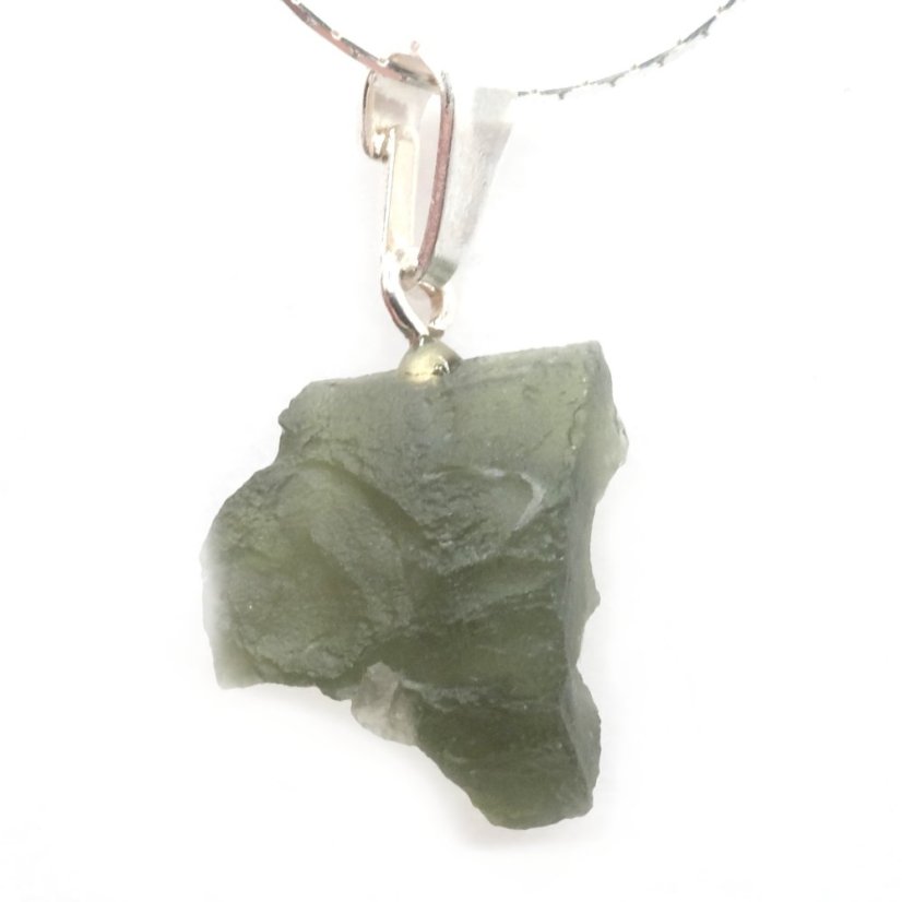Pendant with Natural Moldavite 1.44 g – A Jewel with a Cosmic Soul