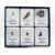 Collectible set of meteorites - 6 specimens from Oman and Russia