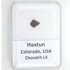 Kamenný meteorit - Haxtun - 0,117 gramů