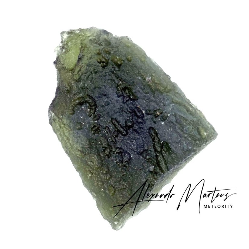 Natural moldavite 3.40 grams