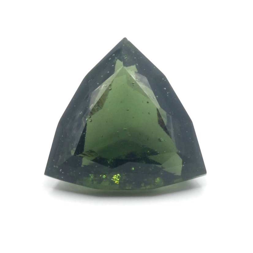 Moldavite cut - fantasy cut - 9.78 ct