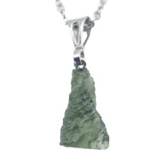 Pendant with Natural Moldavite 1.58 g – A Jewel with a Cosmic Soul