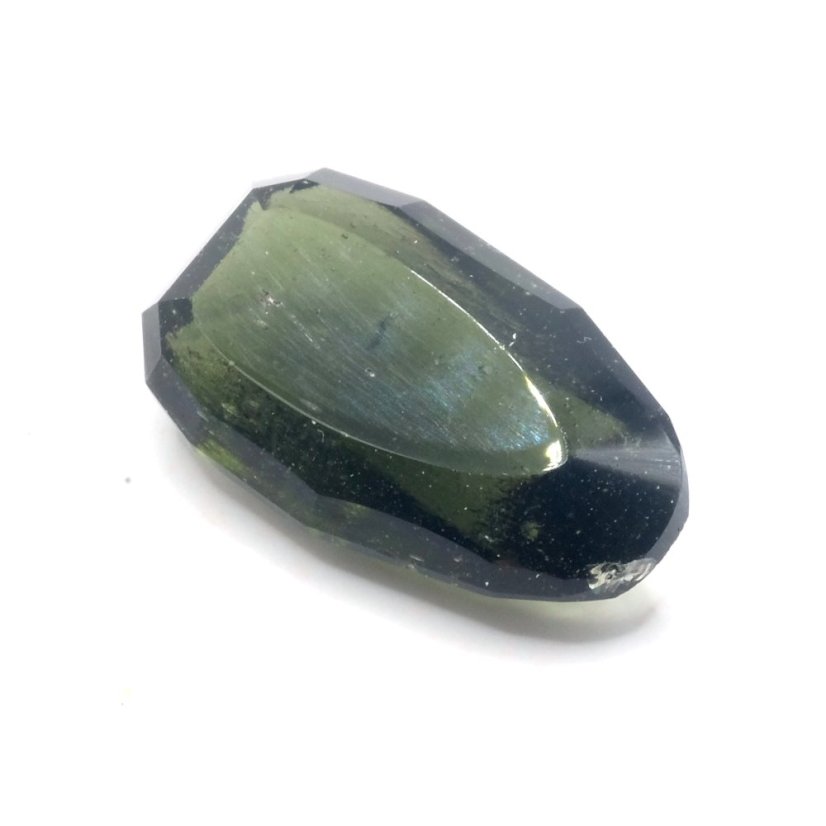 Moldavite cut - fantasy cut - 13.49 ct