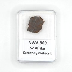 Kamenný meteorit - NWA 869 - 3,66 gramů