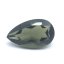 Moldavite cut - pear shape - 2.635 ct