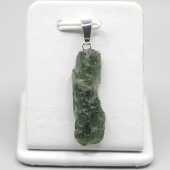 Pendant with Natural Moldavite 1.85 g – A Jewel with a Cosmic Soul