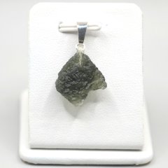 Pendant with Natural Moldavite 1.87 g – A Jewel with a Cosmic Soul