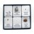 Collectible set of meteorites - 6 specimens from Africa, Peru and Russia