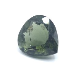 Vltavín broušený - kapka - 2,957 ct