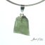 Moldavite sterling silver pendant - 1.41 grams