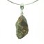 Stone meteorite - pendant silver 3.99 grams