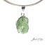 Moldavite sterling silver pendant - 1.18 grams