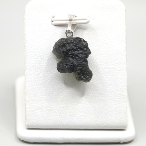 Pendant with Natural Moldavite 2.20 g – A Jewel with a Cosmic Soul