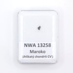 Uhlíkatý chondrit - NWA 13258 - 0,031 gramů
