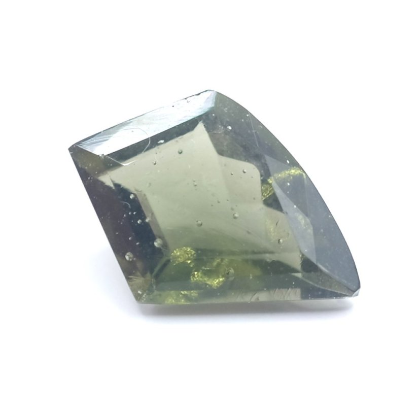 Vltavín broušený - fantazijní - 1,82 ct