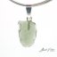 Moldavite sterling silver pendant - 0.84 grams