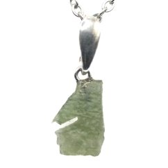 Pendant with Natural Moldavite 0.74 g – A Jewel with a Cosmic Soul