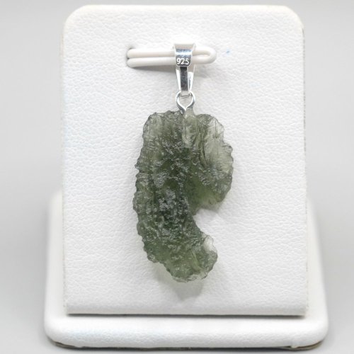 Pendant with Natural Moldavite 1.88 g – A Jewel with a Cosmic Soul