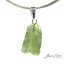 Moldavite sterling silver pendant - 1.56 grams