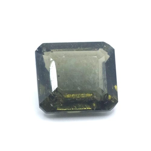 Moldavite cut - octagon - 2.703 ct