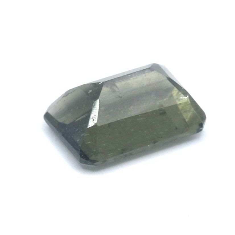 Moldavite cut - octagon - 2.641 ct