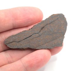 Meteorit NWA XXX (neklasifikovaný) – nařezaný plátek - 6,803 gramů