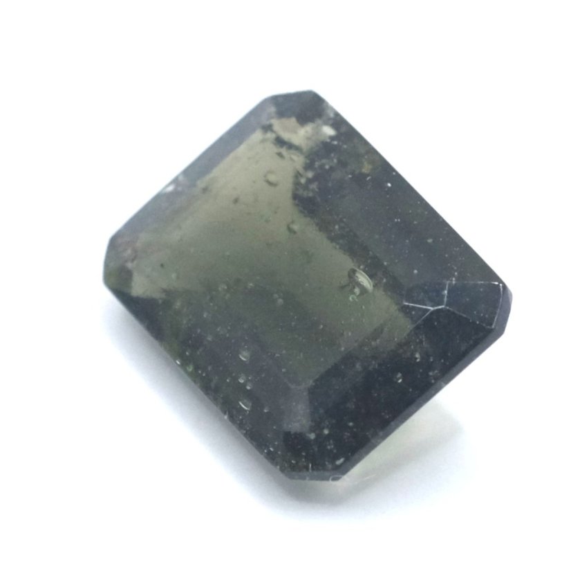 Vltavín broušený - oktagon - 3,646 ct