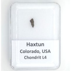 Kamenný meteorit - Haxtun - 0,125 gramů