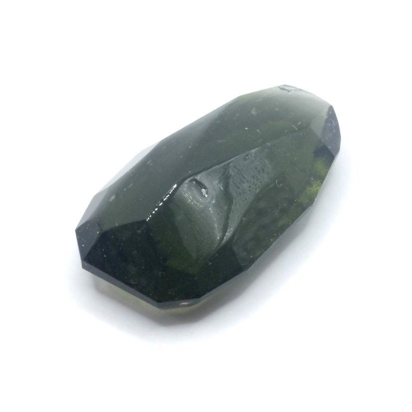 Moldavite cut - fantasy cut - 13.49 ct