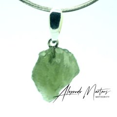 Moldavite sterling silver pendant 1.23 grams, SPERK4428