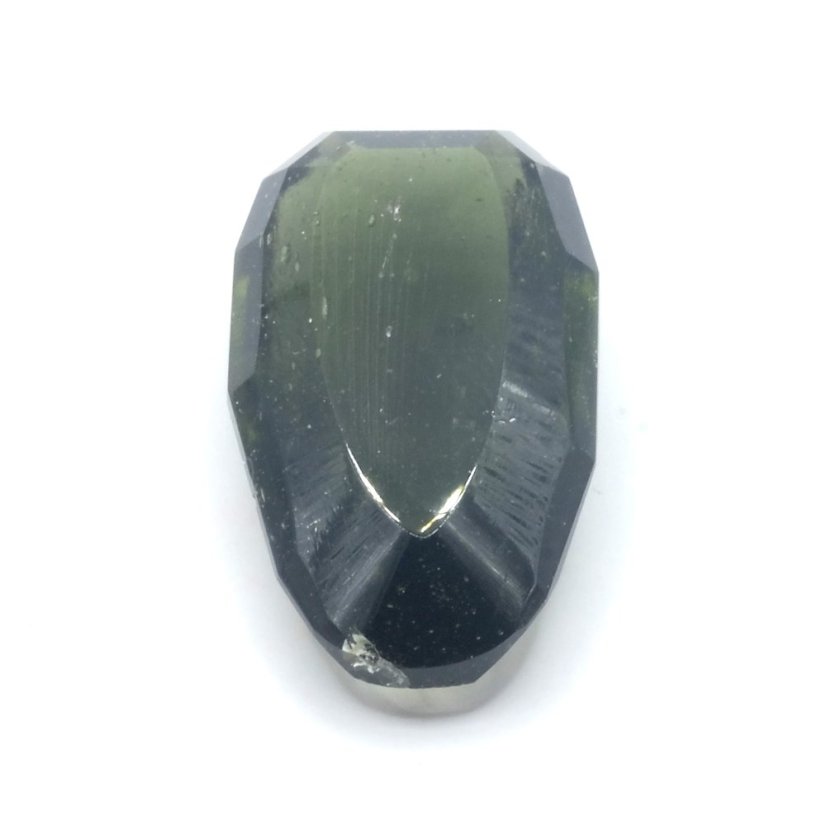 Moldavite cut - fantasy cut - 13.49 ct