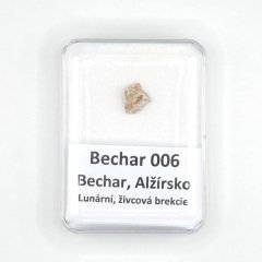Lunární meteorit - Bechar 006 - 0,324 gramů