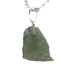 Pendant with Natural Moldavite 1.58 g – A Jewel with a Cosmic Soul