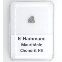 Kamenný meteorit - El Hammami - 0,176 gramů