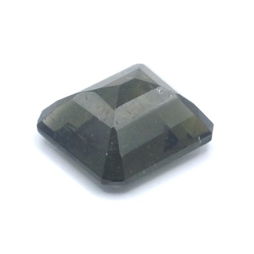 Moldavite cut - octagon - 2.703 ct