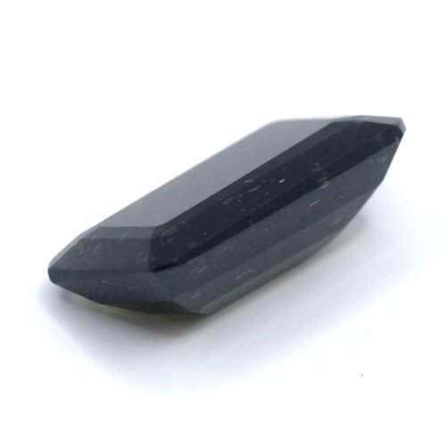 Moldavite cut - octagon - 9.139 ct