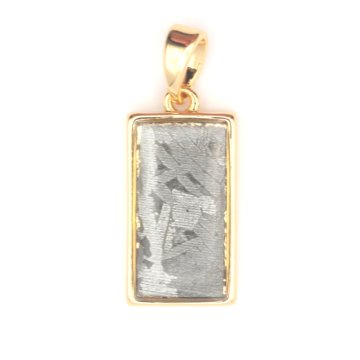 Aletai meteorite pendants - gold plated - iVesmir.cz