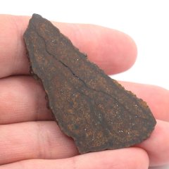 Meteorit NWA XXX (neklasifikovaný) – nařezaný plátek - 6,551 gramů