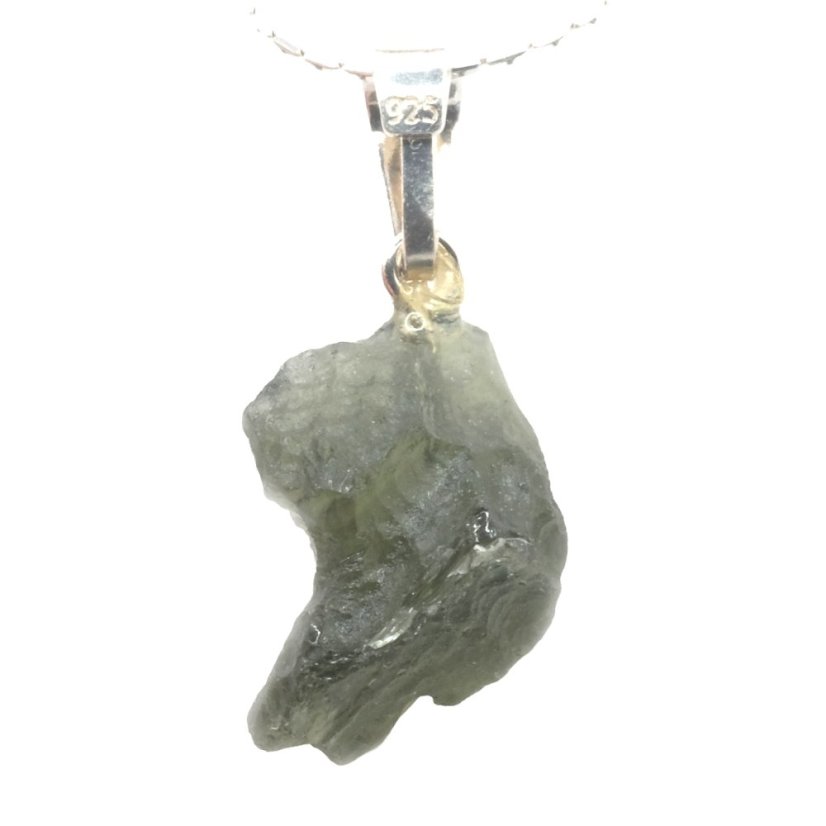 Pendant with Natural Moldavite 1.73 g – A Jewel with a Cosmic Soul