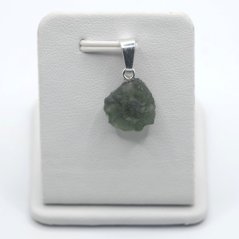 Moldavites - silver pendants - 5 pieces - 6.62 grams