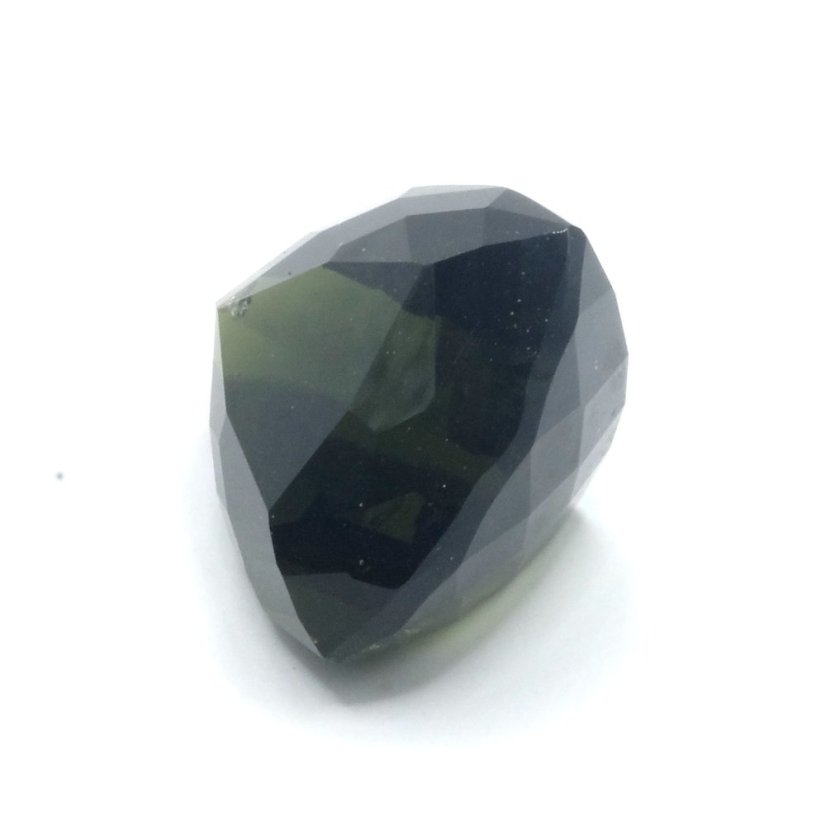 Moldavite cut - fantasy cut - 12.36 ct