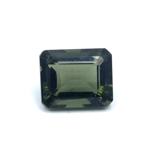 Moldavite cut - octagon - 3.024 ct