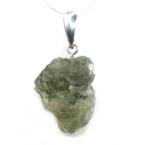 Pendant with Natural Moldavite 1.78 g – A Jewel with a Cosmic Soul