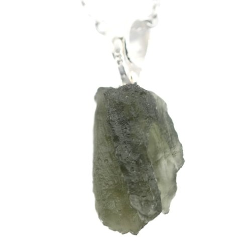 Pendant with Natural Moldavite 2.44 g – A Jewel with a Cosmic Soul