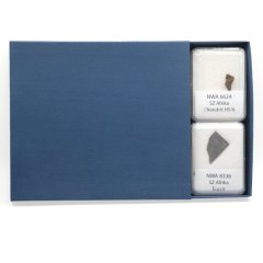 Collectible set of meteorites - 6 pieces