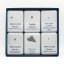 Collectible set of meteorites - 6 carbonaceous chondrites from NW Africa